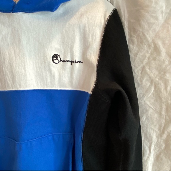Champion Todd Snyder blue color block hoodie - Picture 4 of 5